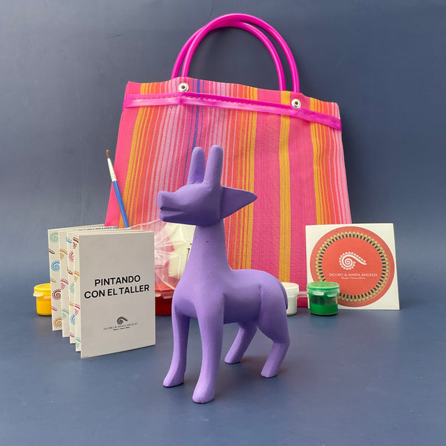 KIT PINTA TU NAHUAL PIEZA (JIRAFA)