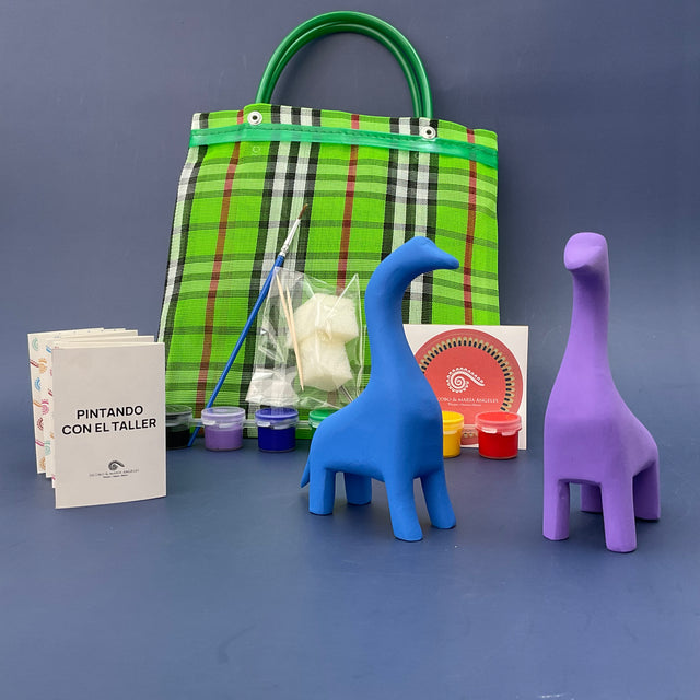 KIT PINTA TU NAHUAL PIEZA (DINOSAURIO)