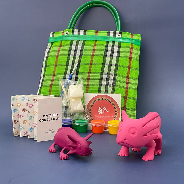 KIT PINTA TU NAHUAL PIEZA (AJOLOTE)