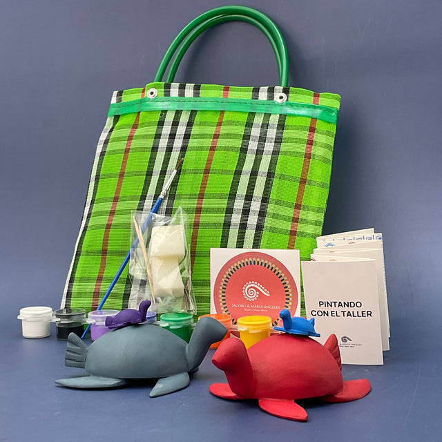 KIT PINTA TU NAHUAL PIEZA (TORTUGA C/1 CRIA)